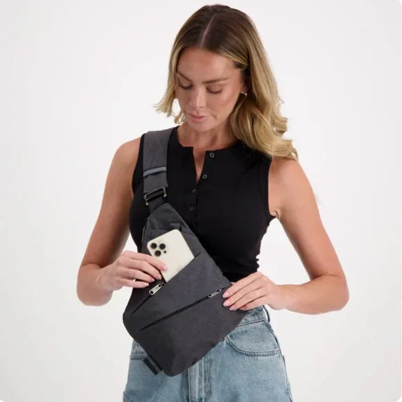 Simplify Living brown anti-theft bag, NEW - Picture 5 of 6